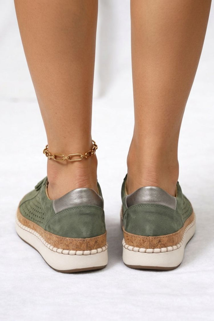 Women's Slip-On Sneaker | Tassel Detail
