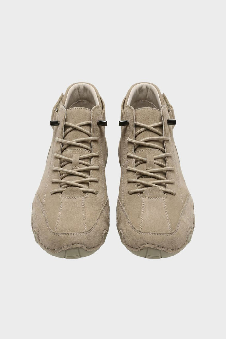 Men's Laced Sneakers with Profile Sole
