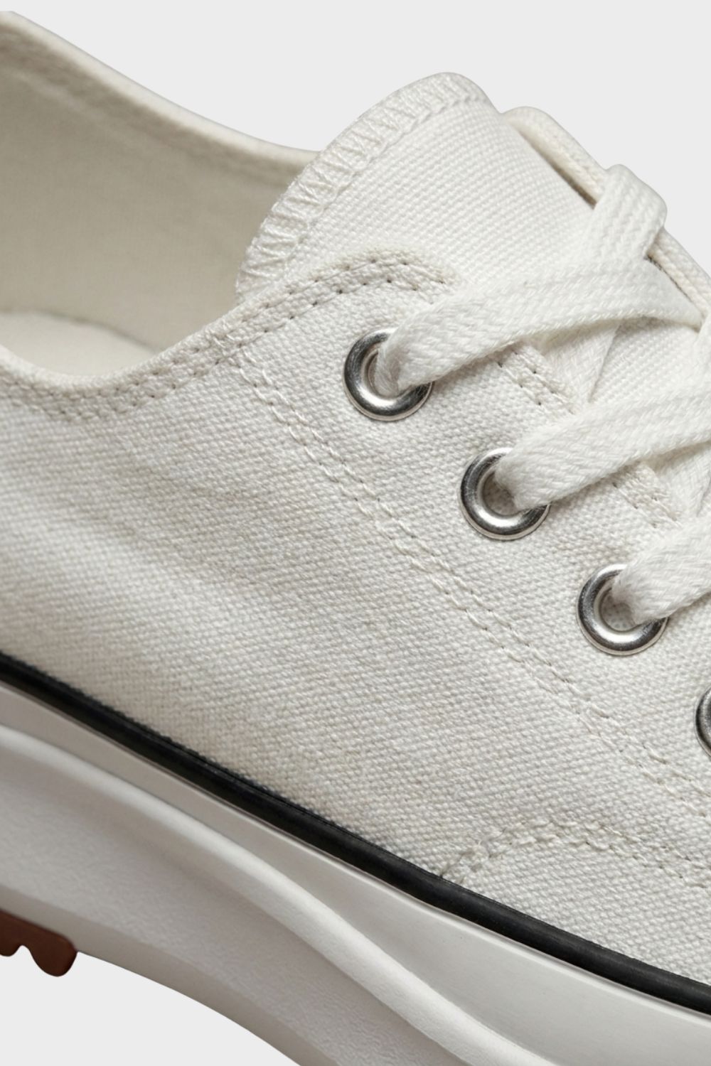 Women's Laced Low Top Sneakers with Rubber Cap