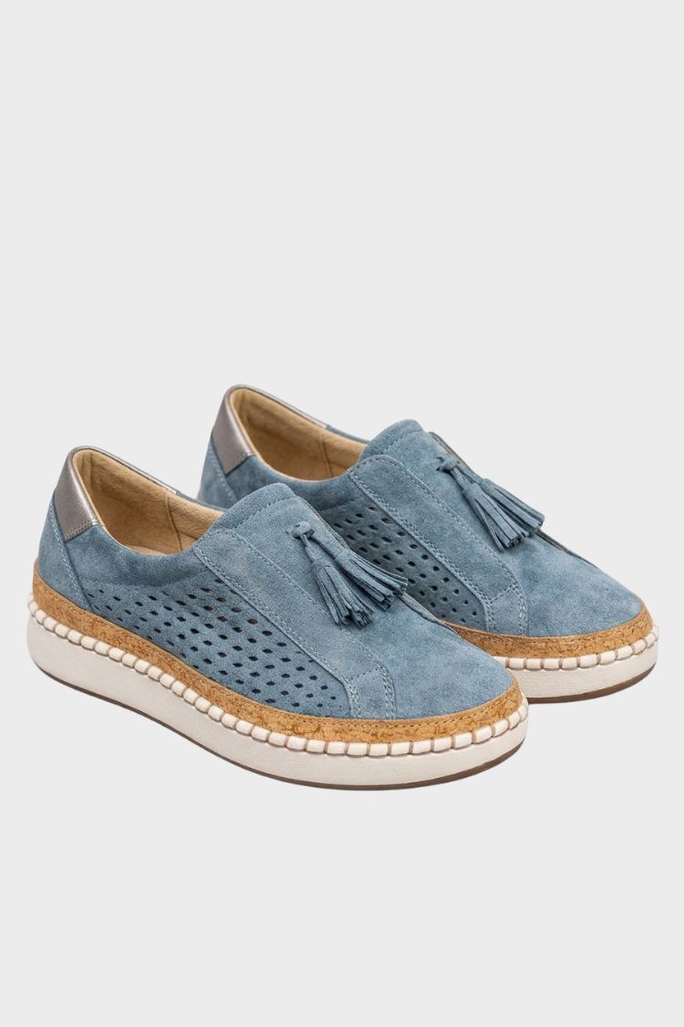 Women's Slip-On Sneaker | Tassel Detail