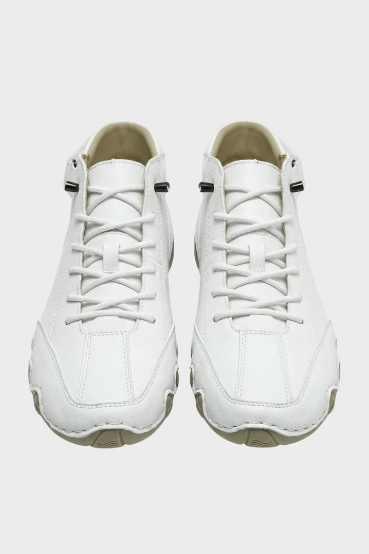 Men's Laced Sneakers with Profile Sole