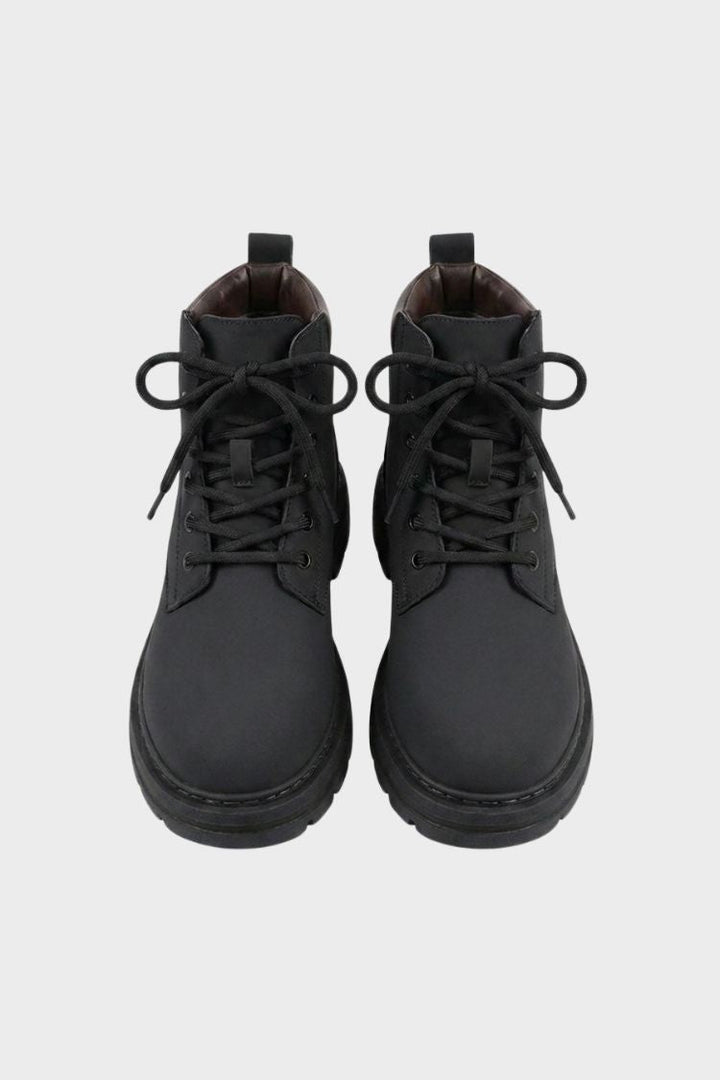Unisex Lace-Up Boots | Chunky Sole