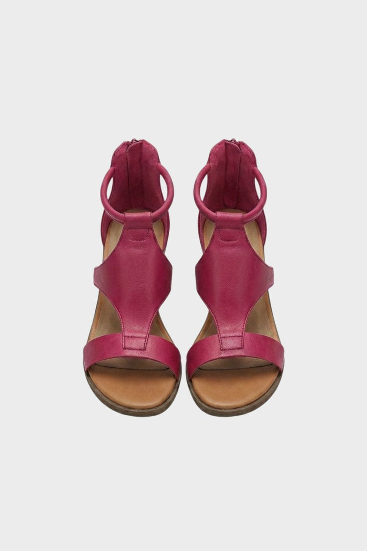 Women's Ankle Strap Block Heel Sandals