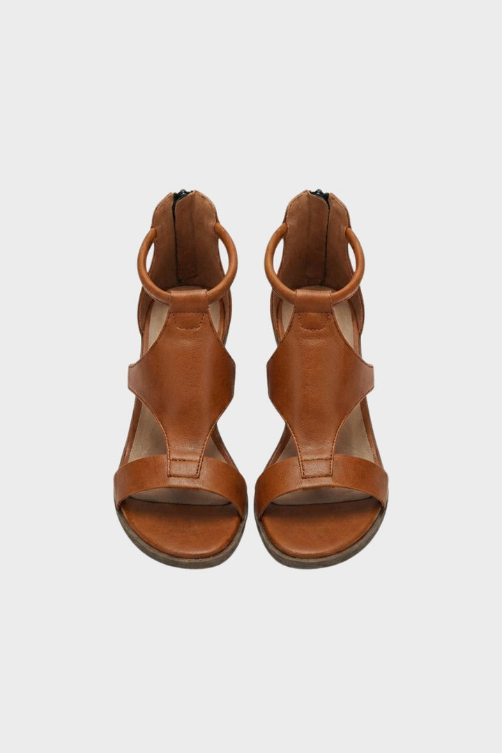 Women's Ankle Strap Block Heel Sandals